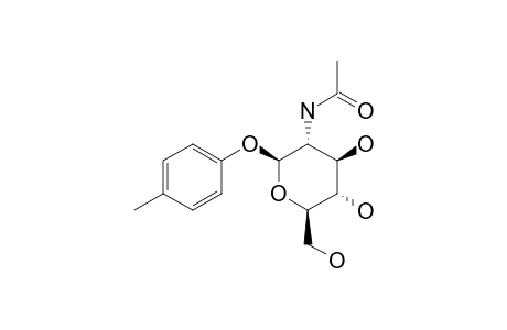 PARA-TOLYL-2-ACETAMIDO-2-DEOXY-BETA-D-GLUCOPYRANOSIDE