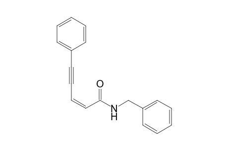 (Z)-N-Benzyl-5-phenylpent-2-en-4-ynamide