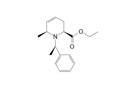 (2S/R,6S/R)-1-[(R)-1-Phenylethyl]-6-ethoxycarbonyl-2-methyl-3,4-didehydropiperidine
