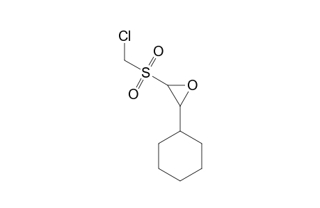 2-CHLOROMETHYLSULFONYL-3-CYCLOHEXYL-OXIRANE