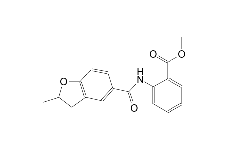 methyl 2-{[(2-methyl-2,3-dihydro-1-benzofuran-5-yl)carbonyl]amino}benzoate