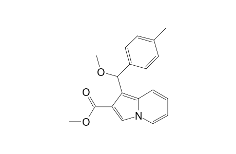 1-[Methoxy(4-methylphenyl)methyl]-2-methoxycarbonylindolizine