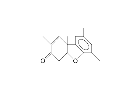 3,4a,6,8-Tetramethyl-4a,9a-dihydro-dibenzofuran-2(1H)-one