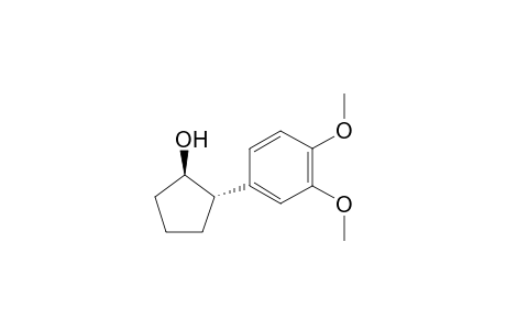 trans-2-[3,4-Dimethoxy)phenyl]cyclopentanonol