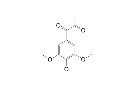 1-(4-HYDROXY-3,5-DIMETHOXYPHENYL)-1,2-PROPANEDIONE