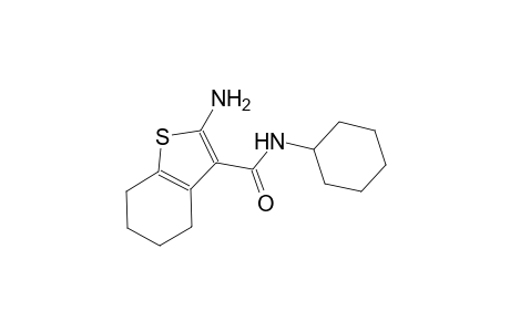 2-amino-N-cyclohexyl-4,5,6,7-tetrahydro-1-benzothiophene-3-carboxamide