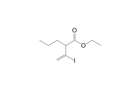 Ethyl 2-n-propyl-3-iodo-3-butenoate
