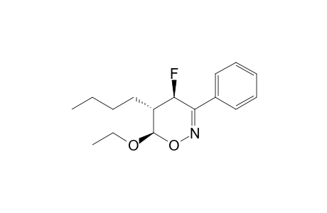 6-Ethoxy-4-fluoro-5-n-butyl-3-phenyl-5,6-dihydro-4H-1,2-oxazine