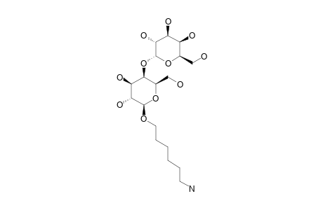 6-AMINOHEXYL-4-O-ALPHA-D-GALACTOPYRANOSYL-BETA-D-GALACTOPYRANOSIDE