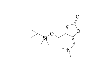 4-{[O-(t-Butyl)dimethylsilyl]-hydroxymethyl}-5-[(N,N-dimethylamino)methylene]-2(5H)-furanone