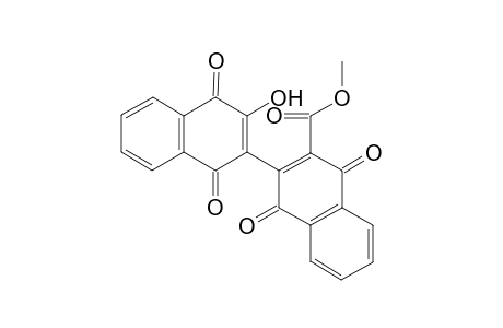 1,1',4,4'-Tetrahydro-3'-hydroxy-1,1',4,4'-tetraoxo[2,2'-binaphthalene]-3-carboxylic Acid Methyl Ester