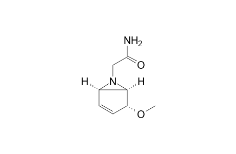 4-Methoxy-6-(carbamoylamidomethyl)-6-azabicyclo[3.1.0]hex-2-ene