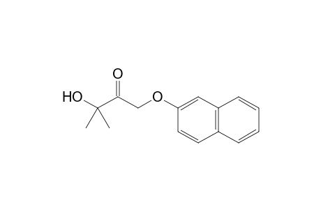 3-Hydroxy-3-methyl-1-(naphthalen-2-yloxy)butan-2-one