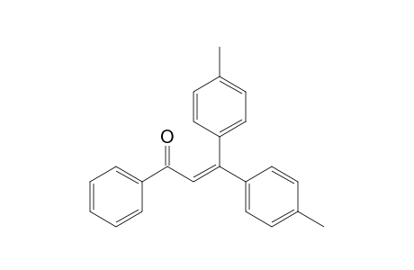 3,3-bis(4-methylphenyl)-1-phenyl-2-propen-1-one