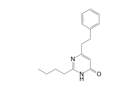 2-Butyl-6-phenethyl-3H-pyrimidin-4-one