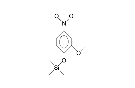 2-Methoxy-4-nitro-trimethylsiloxy-benzene