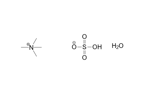 tetramethylammonium hydrogen sulfate, monohydrate