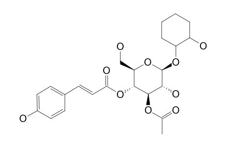 TRANS-2-{3-O-ACETYL-4-O-[(E)-4-HYDROXYCINNAMOYL]-BETA-D-GLUCOPYRANOSYLOXY}-CYCLOHEXANOL