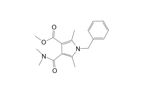 Methyl 1-benzyl-4-[(dimethylamino)carbonyl]-2,5-dimethyl-1H-pyrrole-3-carboxylate