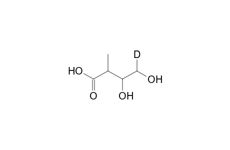 Butanoic-4-D acid, 3,4-dihydroxy-2-methyl-