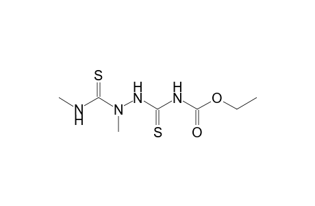 Ethyl N-[[methyl(methylcarbamothioyl)amino]carbamothioyl]carbamate