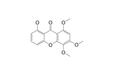 8-HYDROXY-1,3,4-TRIMETHOXYXANTHONE