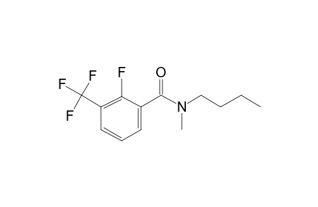 Benzamide, 2-fluoro-3-trifluoromethyl-N-methyl-N-butyl-