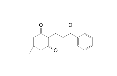 2-[3'-Oxo-3'-phenylpropyl]-5,5-dimethylcyclohexane-1,3-dione