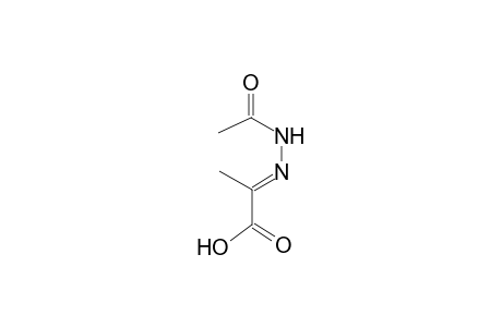 (2E)-2-(Acetylhydrazono)propanoic acid