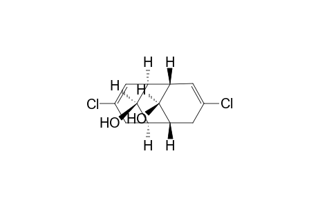 Tricyclo[5.3.1.1(2,6)]dodeca-3,9-diene-11,12-diol, 4,9-dichloro-, (1.alpha.,2.beta.,6.beta.,7.alpha.,11R*,12R*)-