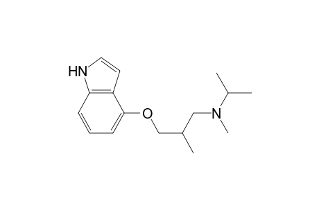 4-(2-Methyl-3(N-methyl-N-isopropyl-amino)-propoxy)-indole