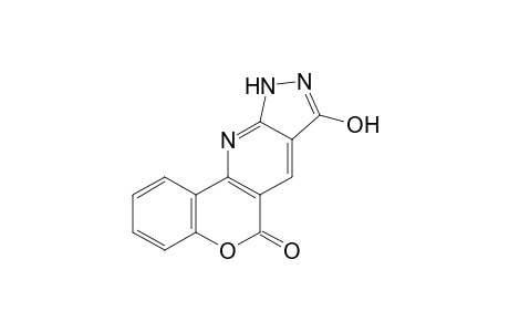 3-Hydroxychromeno[4,3-b]pyrazolo[4,3-e]pyridin-5(1H)-one