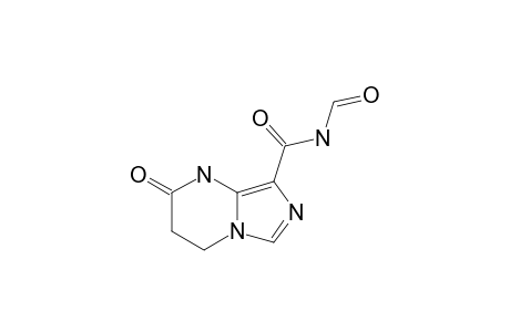 N-FORMYL-2-OXO-1,2,3,4-TETRAHYDRO-1H-IMIDAZO-[1.5-A]-PYRIMIDINE-8-CARBOXAMIDE