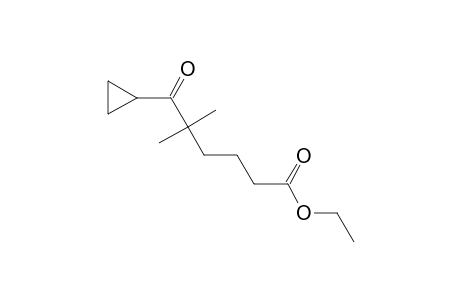 ETHYL-6-CYCLOPROPYL-5,5-DIMETHYL-6-OXO-HEXANOATE