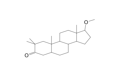 17b-Methoxy-2,2-dimethyl-5a-androstan-3-one