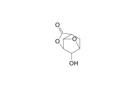 (+-)-2-exo-Hydroxy-4,8-dioxatricyclo[4.2.1.0(3,7)]nonan-5-one