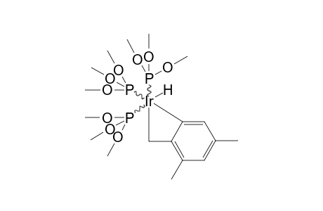 IR(CH2C6H2-4,6-ME2)H{P(OME)3}3