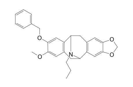 (-)-O-Benzyl-N-propylnorcaryachine