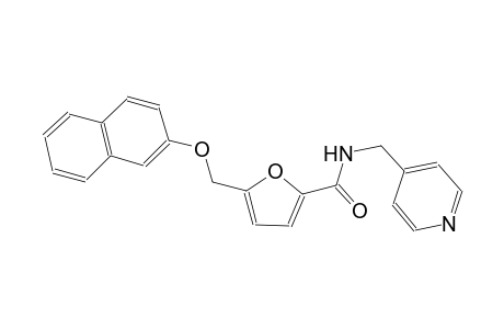 5-[(2-naphthyloxy)methyl]-N-(4-pyridinylmethyl)-2-furamide