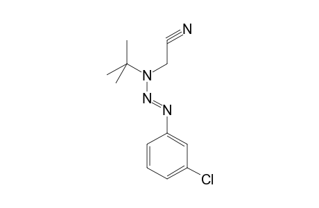 [(2E)-1-tert-Butyl-3-(3-chlorophenyl)-2-triazenyl]acetonitrile