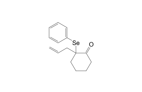 2-Allyl-2-(phenylselenyl)cyclohexanone