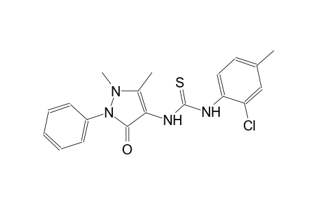 thiourea, N-(2-chloro-4-methylphenyl)-N'-(2,3-dihydro-1,5-dimethyl-3-oxo-2-phenyl-1H-pyrazol-4-yl)-