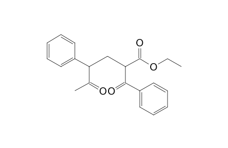 Ethyl 2-benzoyl-5-oxo-4-phenylhexanoate