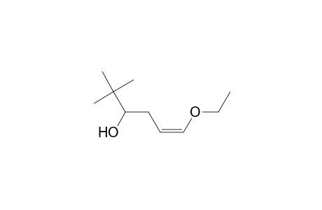 (Z)-1-Ethoxy-5,5-dimethyl-1-hexen-4-ol