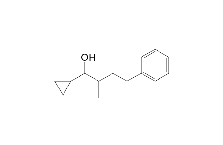1-Cyclopropyl-2-methyl-4-phenylbutan-1-ol