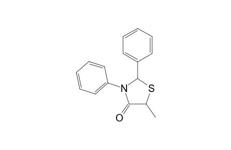 2,3-Diphenyl-5-methyl-1,3-thiazolidin-4-one