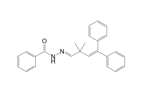 N-[(E)-(2,2-dimethyl-4,4-diphenyl-but-3-enylidene)amino]benzamide