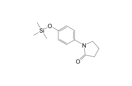 1-(4-((trimethylsilyl)oxy)phenyl)pyrrolidin-2-one