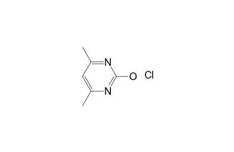 2-Hydroxy-4,6-dimethylpyrimidine hydrochloride