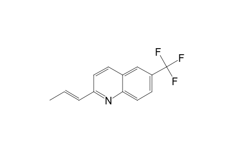 (E)-2-(PROPEN-1-YL)-6-TRIFLUOROMETHYLQUINOLINE